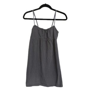 Aerie Y2K Babydoll‎ Night Gown Womens XS Gray Sleepwear Soft Bows Coquette